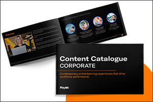 Corporate sector content catalogue for Playbk Sports white label online courses development
