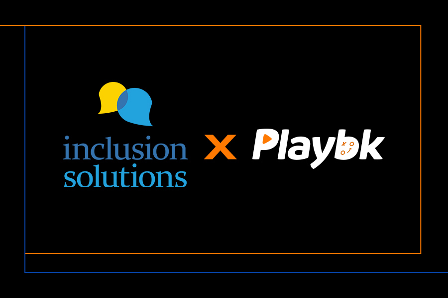 Inclusion Solutions online learning partnership with Playbk Sports