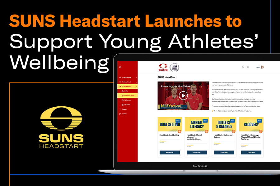 SUNS Headstart Launches to Support Young Athletes’ Wellbeing