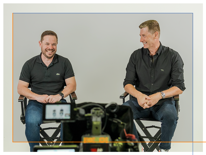 Playbk co-founders, Damian Hecker and Jon Shepherd