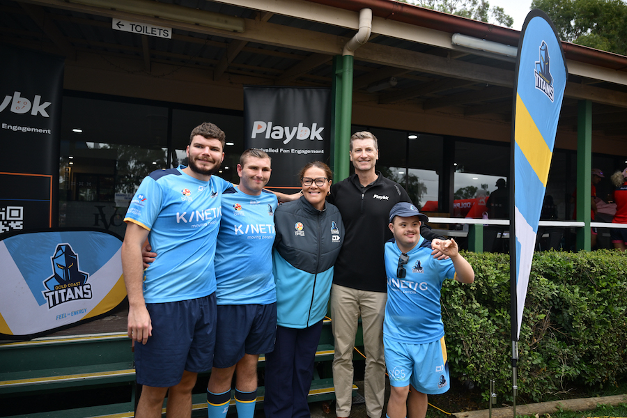 Gold Coast Titans and Playbk Sports Launch Leagueability Move at Magic Round